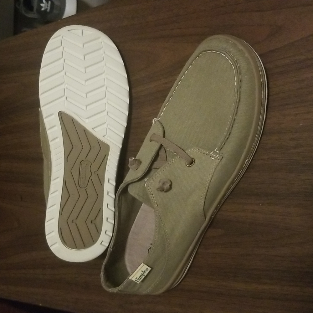 Simple Dart 2 Eyelet Oxford shoes "Burnt Olive" color size 8.5